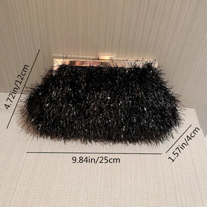 Designer Luxury Evening Clutch Wedding Party Bag