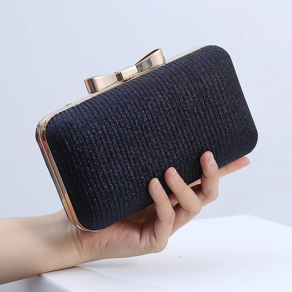 Sequined Banquet Evening Clutch Wristlet
