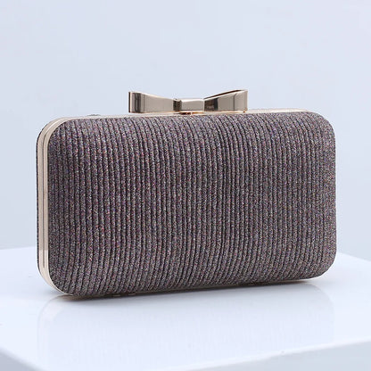 Sequined Banquet Evening Clutch Wristlet