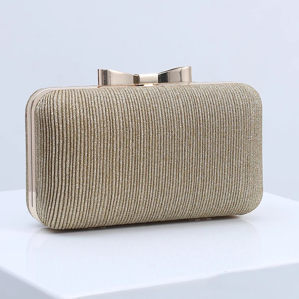 Sequined Banquet Evening Clutch Wristlet