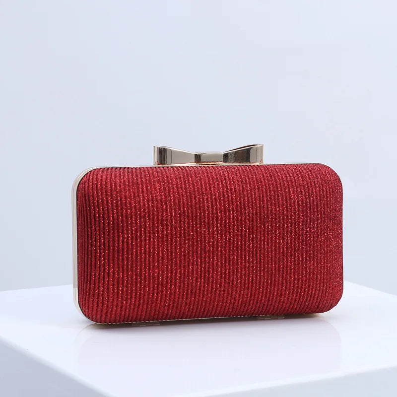 Sequined Banquet Evening Clutch Wristlet