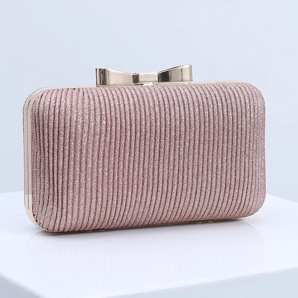Sequined Banquet Evening Clutch Wristlet