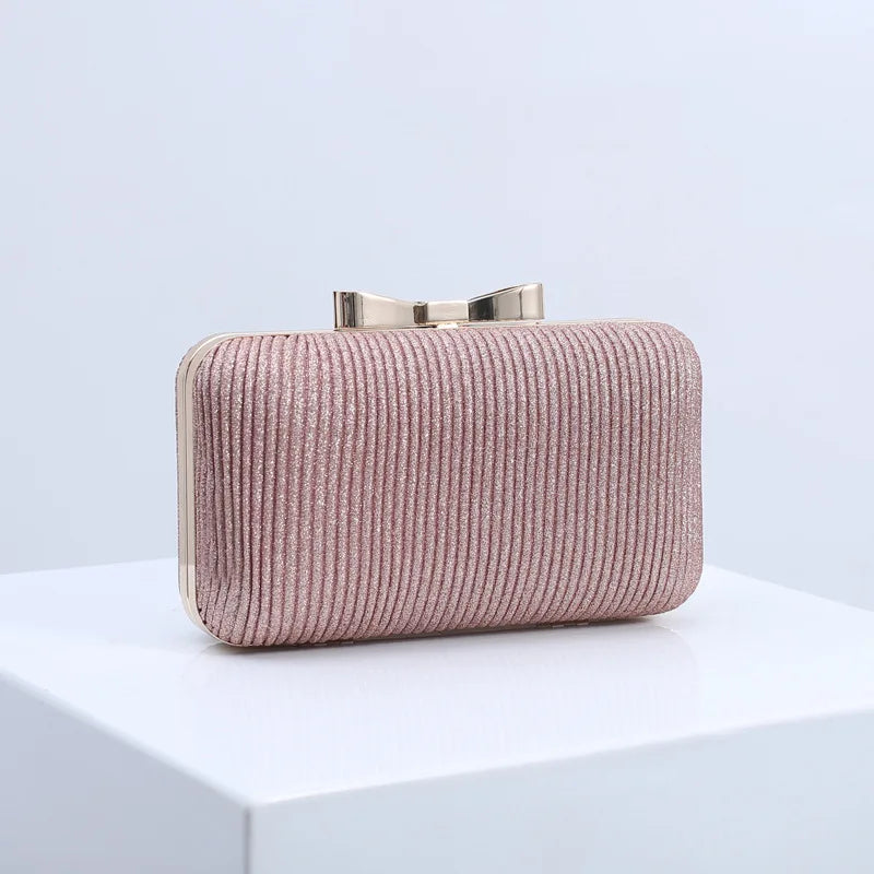 Sequined Banquet Evening Clutch Wristlet