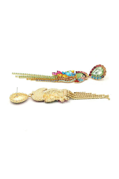 Everleigh Parrot Diamante Earrings