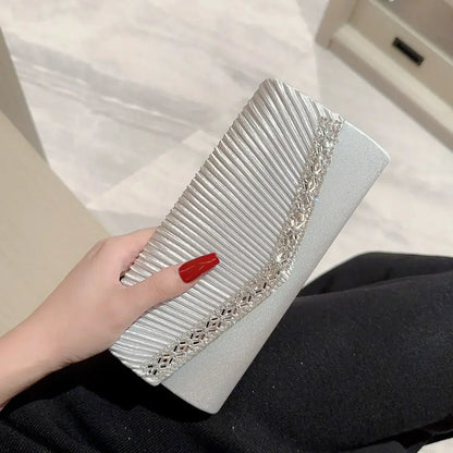 Chain Shoulder Wedding Party Wristlet
