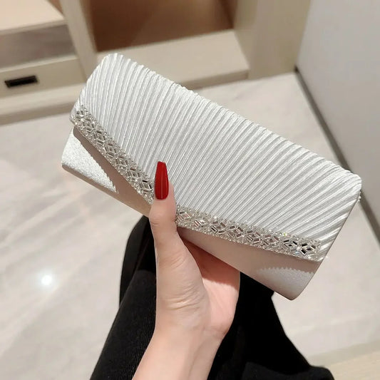 Chain Shoulder Wedding Party Wristlet