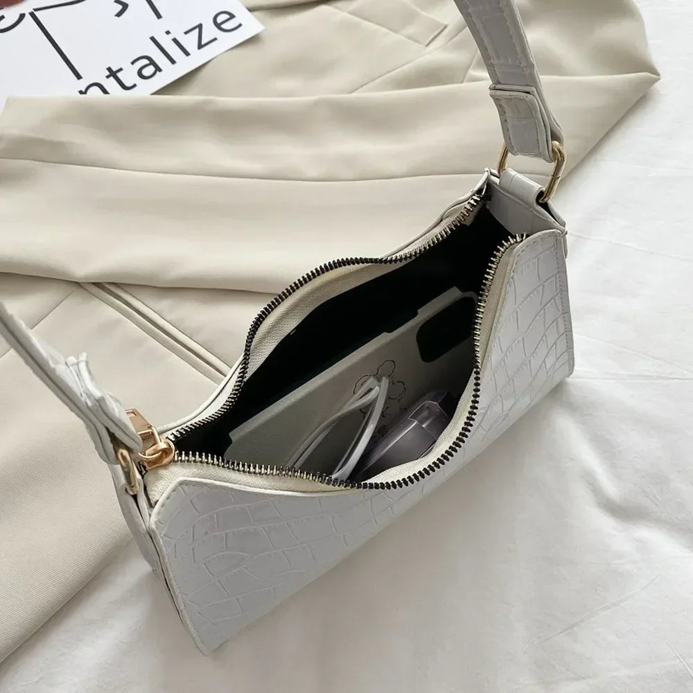 Exquisite Retro Leather Shopping Shoulder Bag