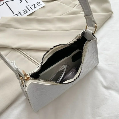 Exquisite Retro Leather Shopping Shoulder Bag