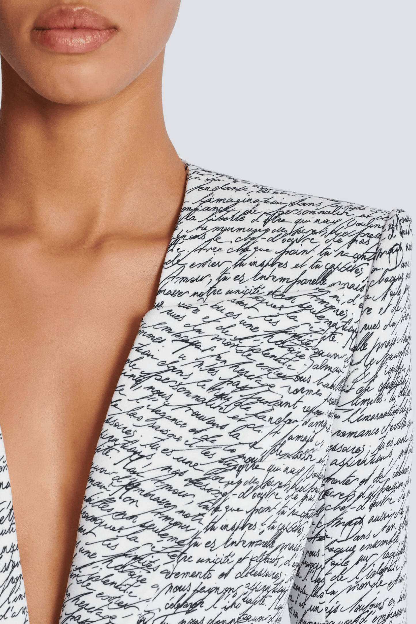 Faustine Print Blazer