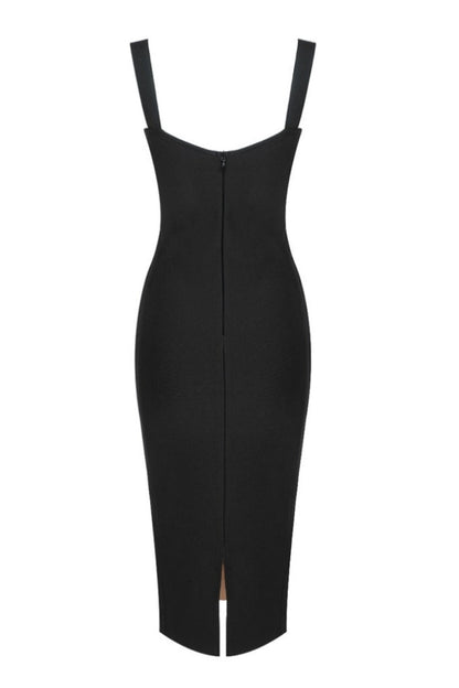 Moira Lace Bandage Midi Dress