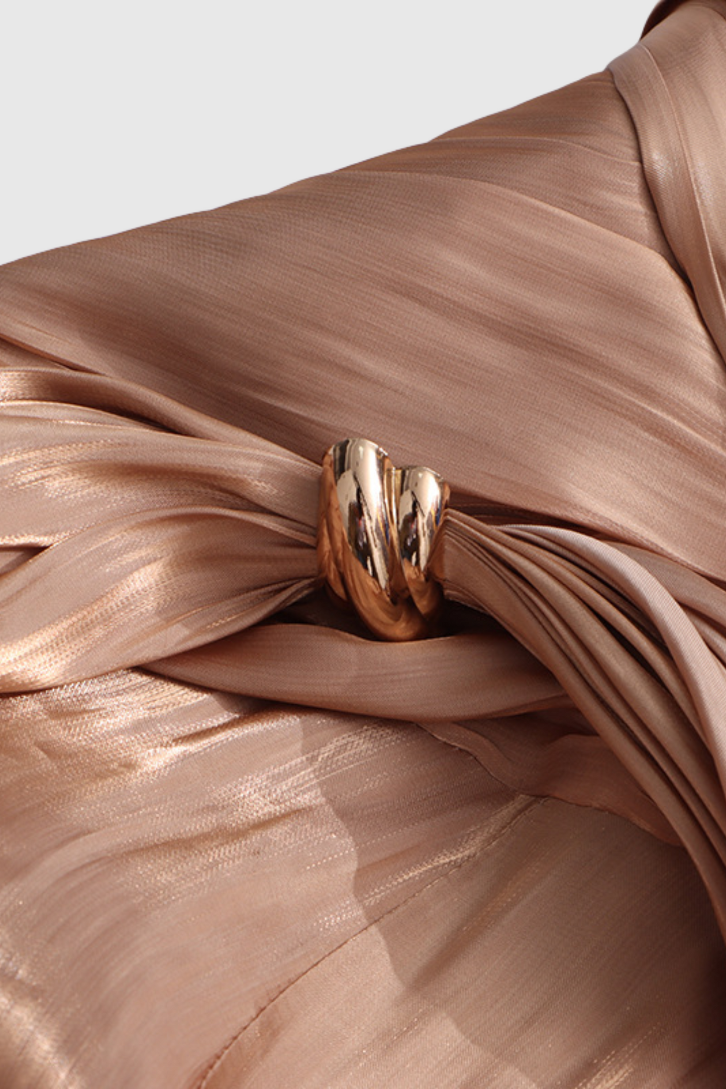 Freida Halter Ruched Maxi Dress