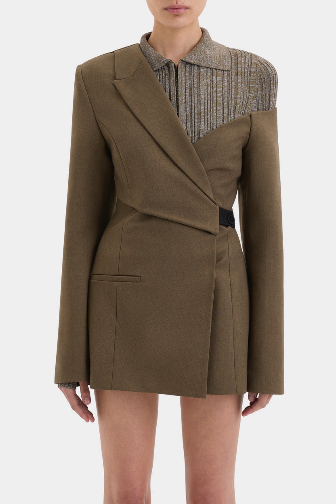 Freidia Asymmetrical Blazer