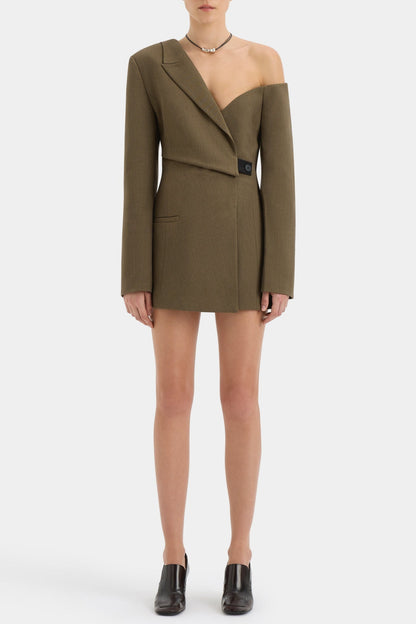 Freidia Asymmetrical Blazer