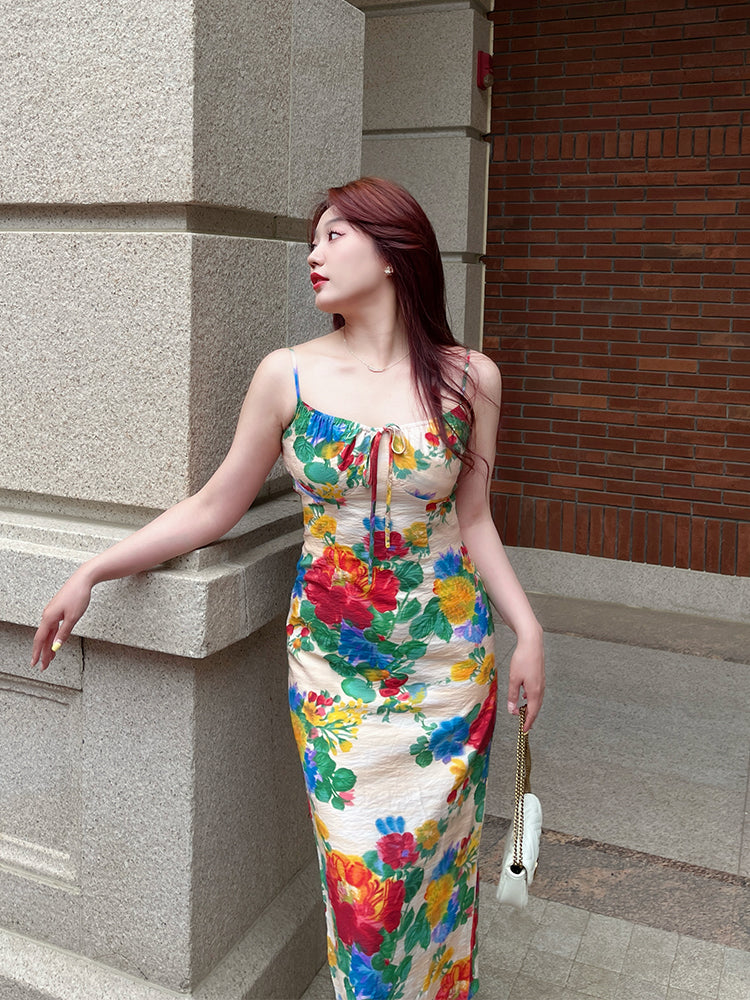 Slimming Resort Cami Dress for Women