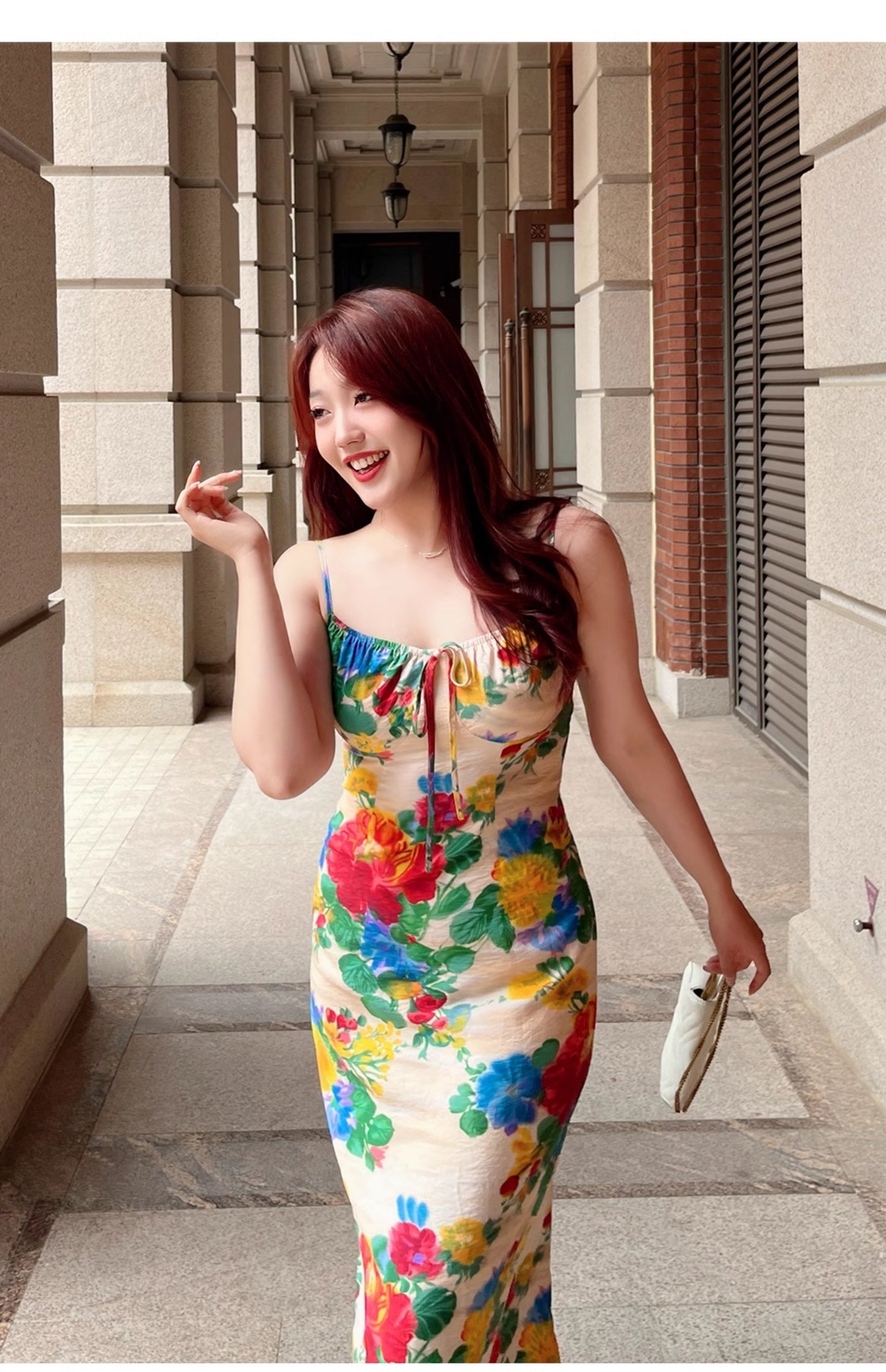 Slimming Resort Cami Dress for Women