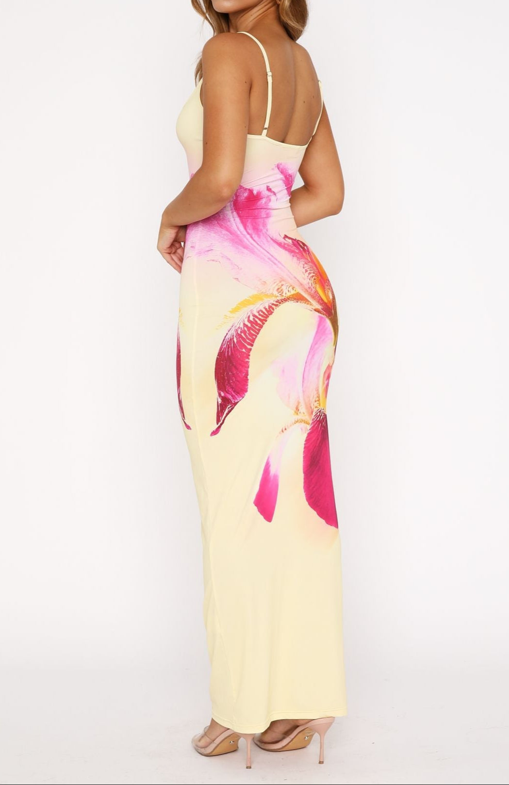 Jazmín Maxi Dress Lemon Spritz