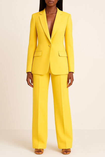 The Ella Set — Tailored Blazer & Wide-Leg Trousers