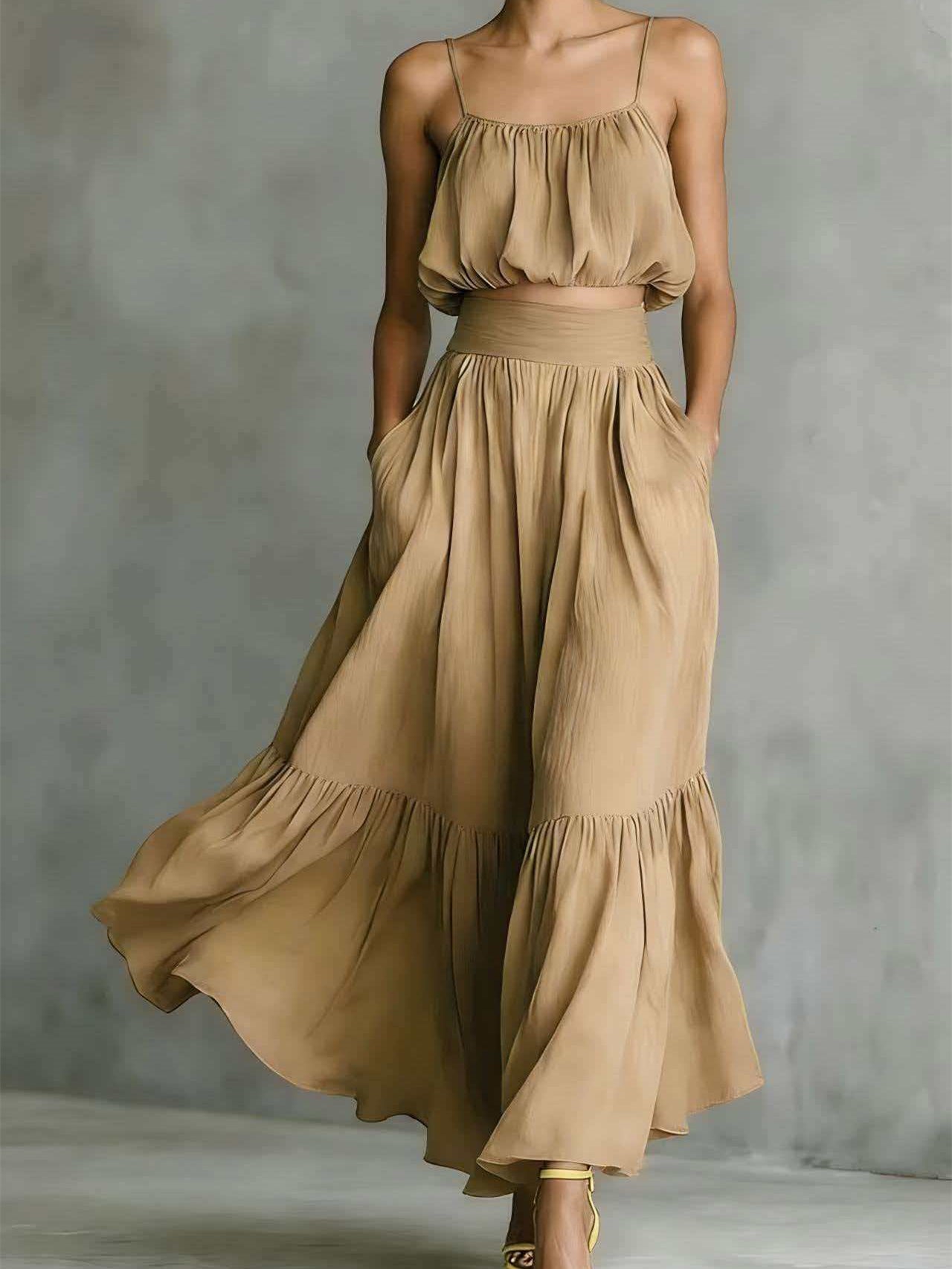 Minimalist Solid Color Casual Suit