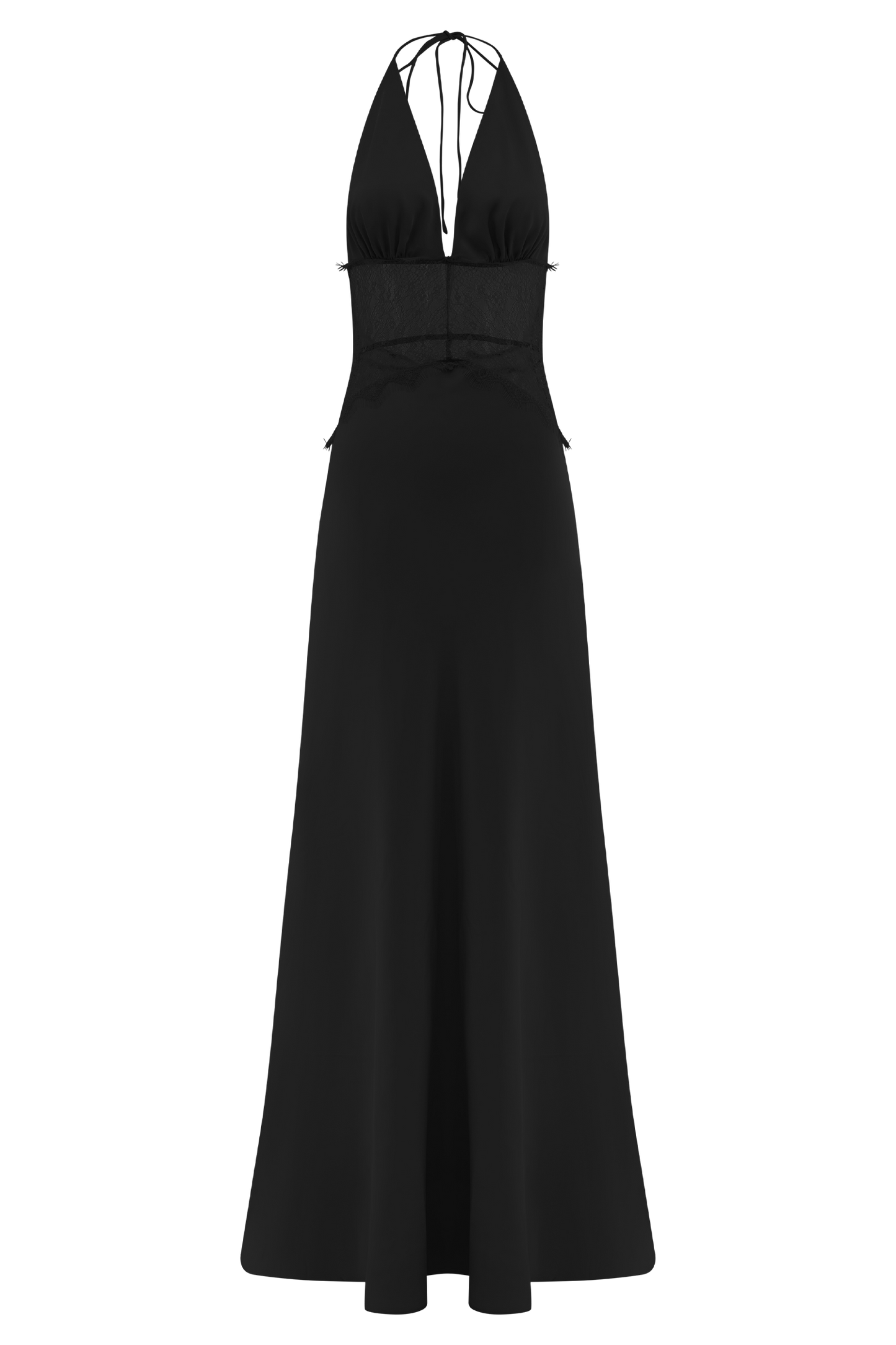 Noiréa Lace and Satin Dress