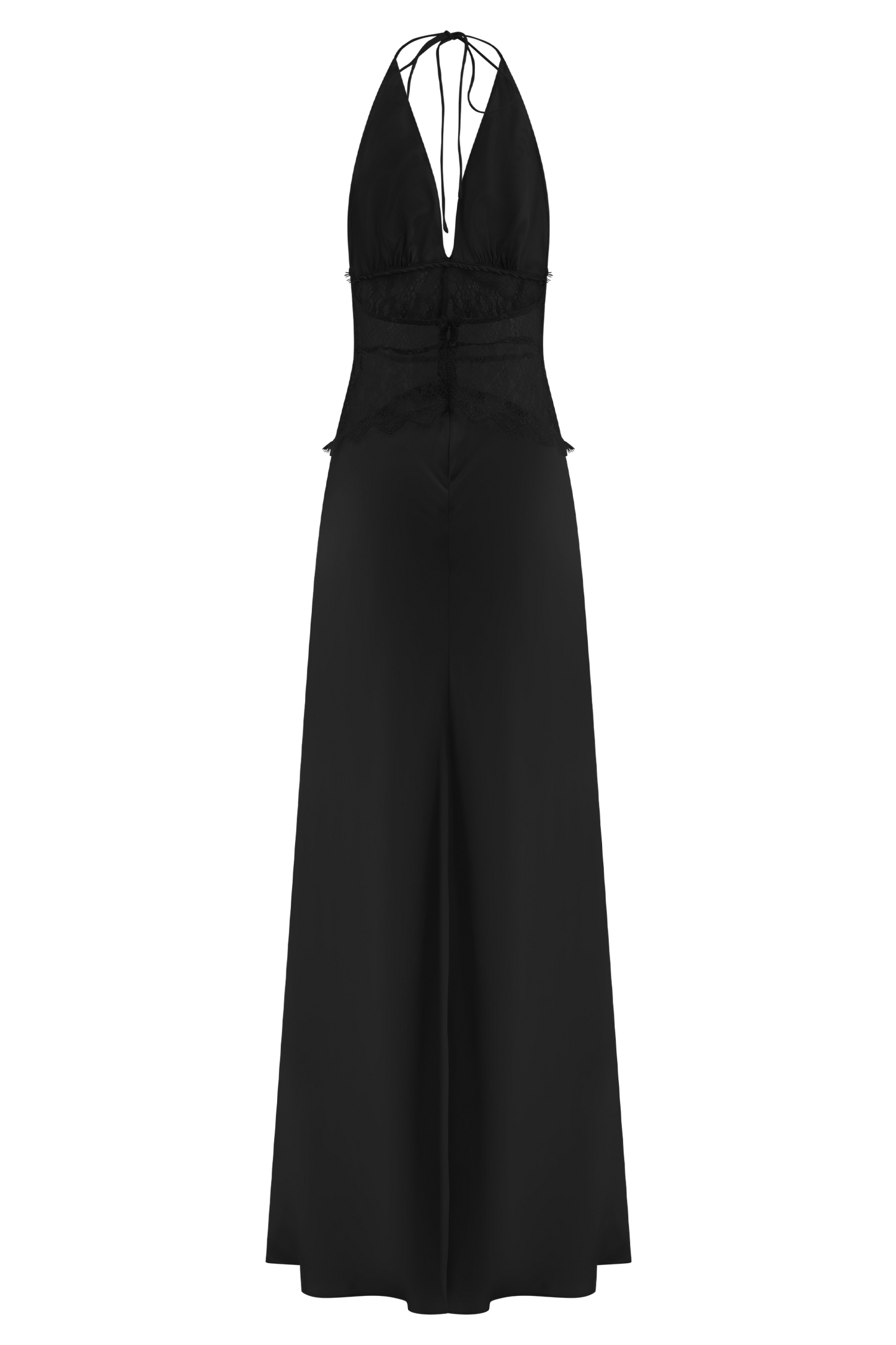 Noiréa Lace and Satin Dress