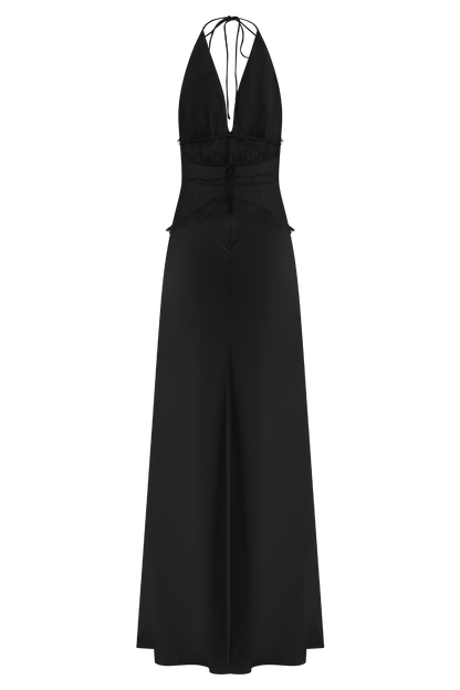 Noiréa Lace and Satin Dress