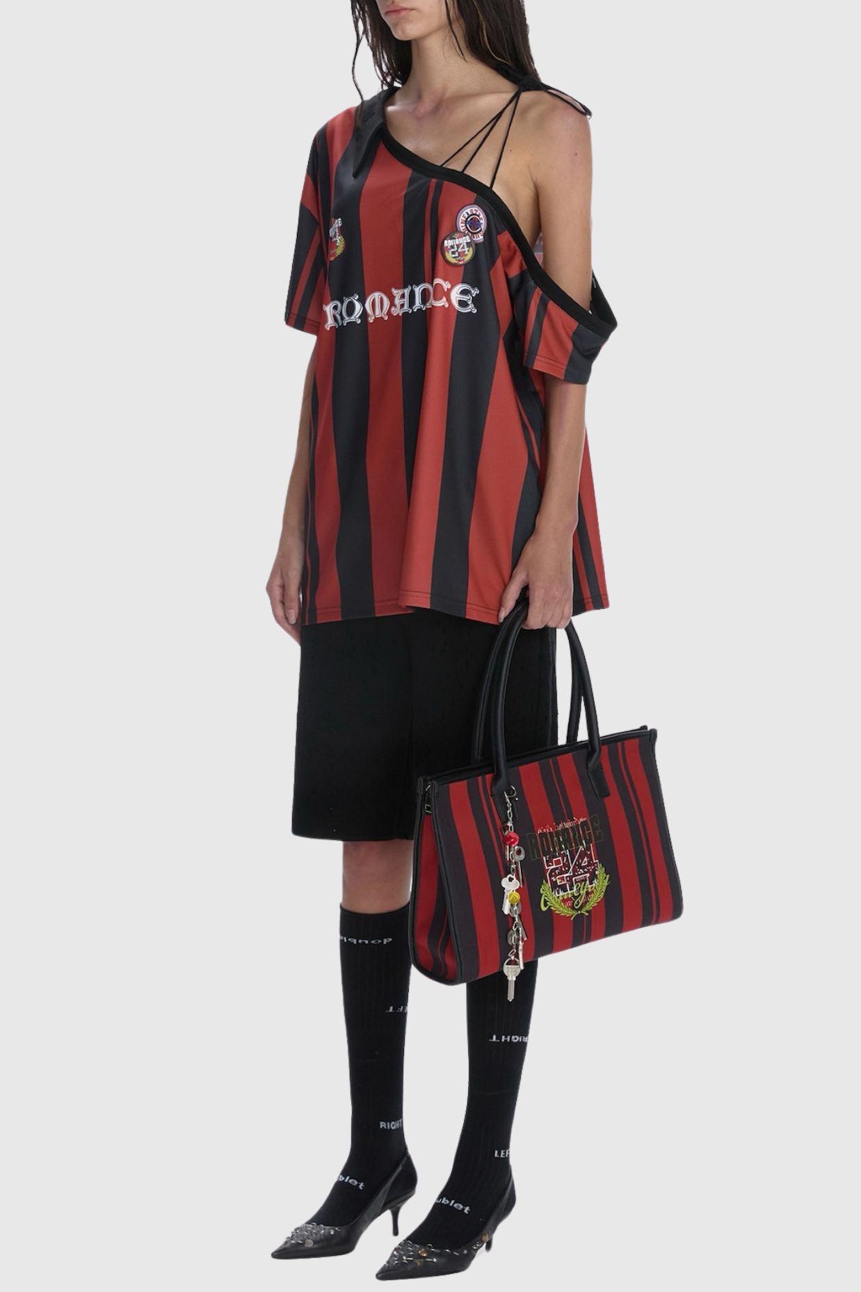 Galea One Shoulder Jersey - Red