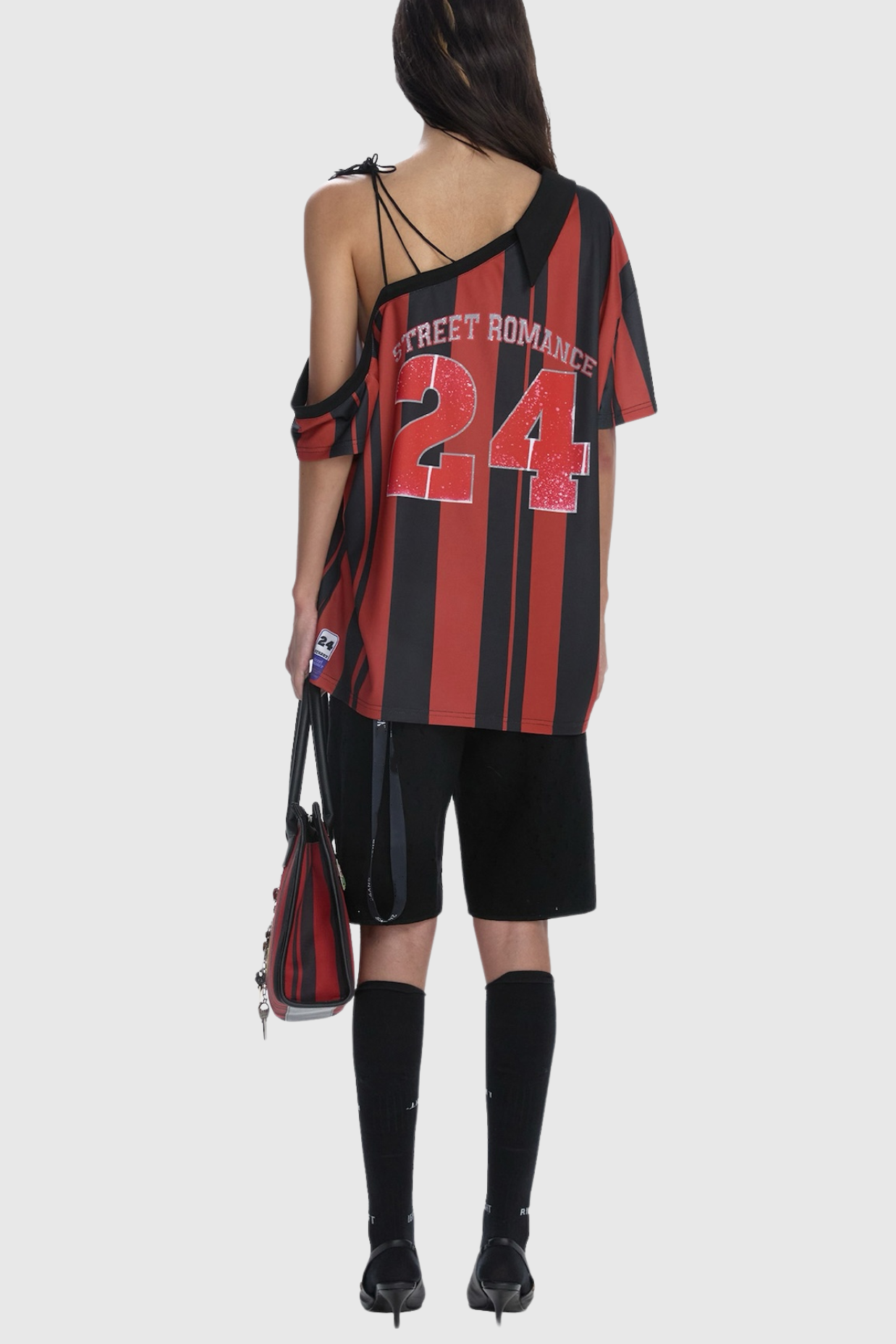 Galea One Shoulder Jersey - Red