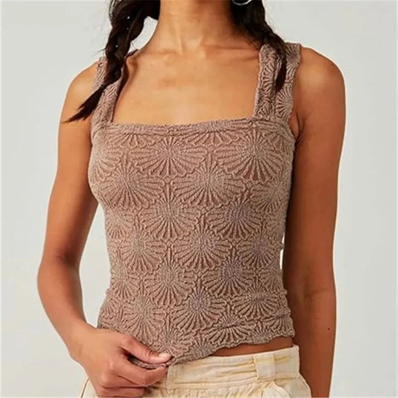 Love Letter Square Crop Top