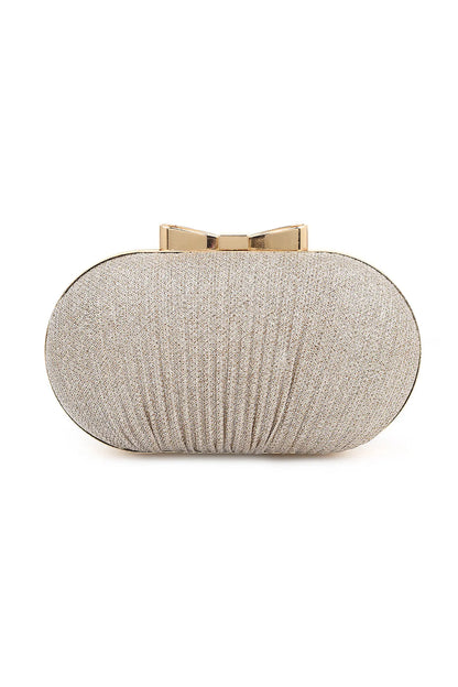 Gibbon Gold Clutch Bag