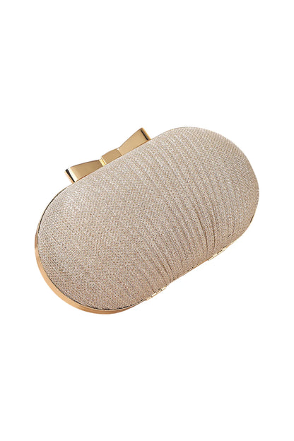 Gibbon Gold Clutch Bag