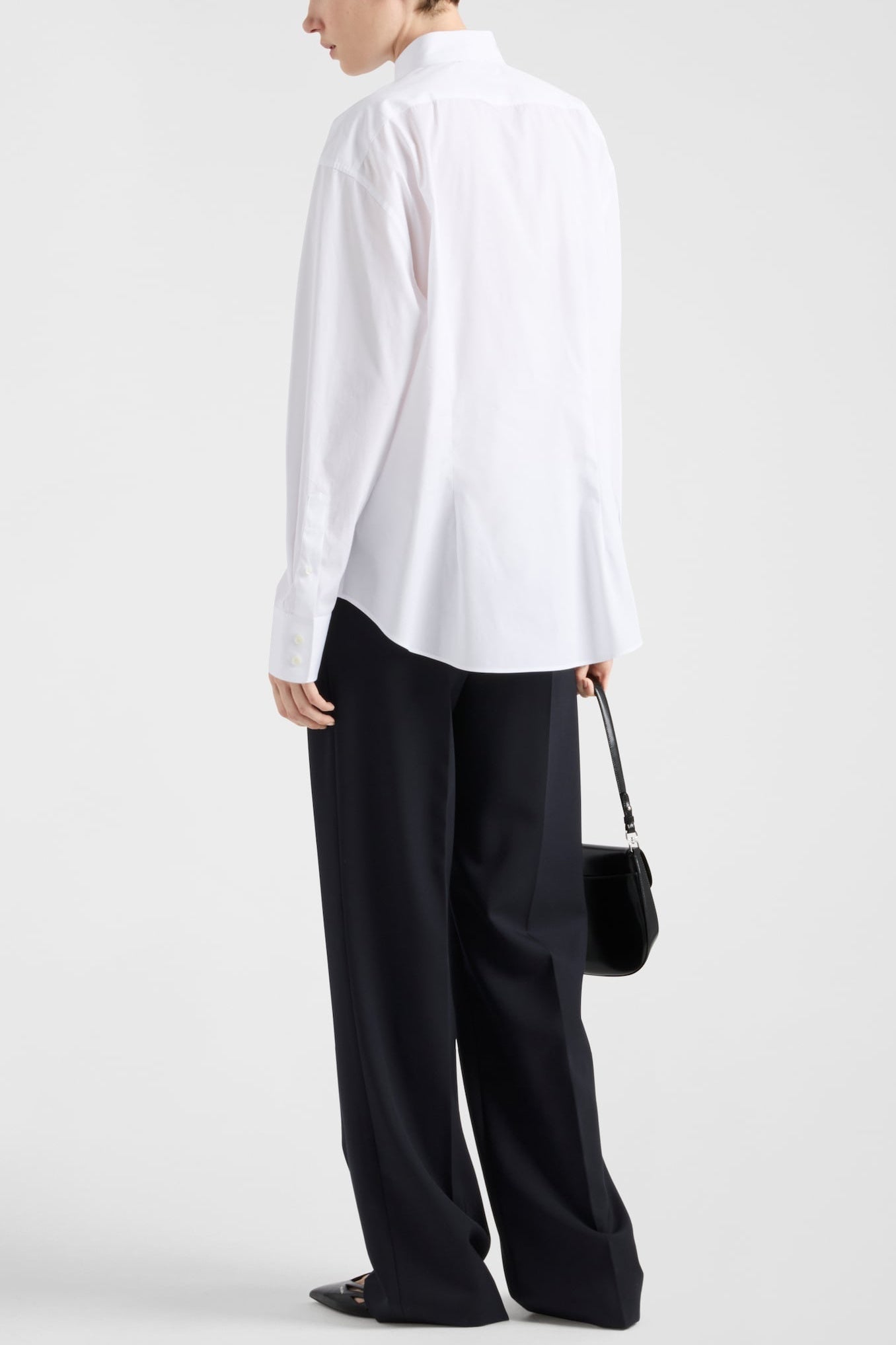 Gienny Floral Crystal Pin Shirt