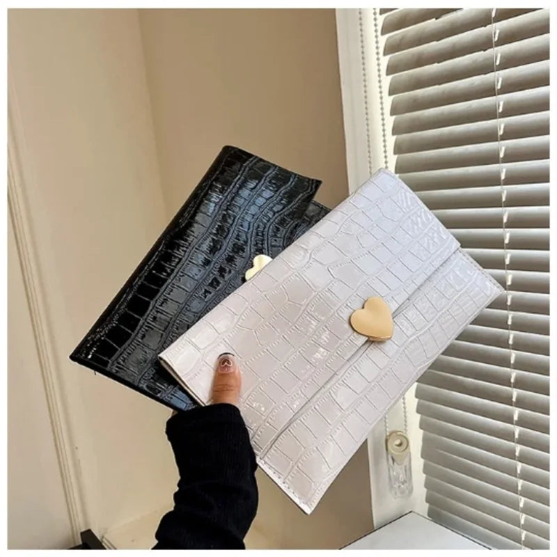 Golden Evening Banquet Clutch Wristlet