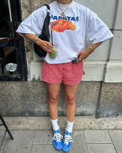 Gothic Harajuku Summer Fruits T-shirt