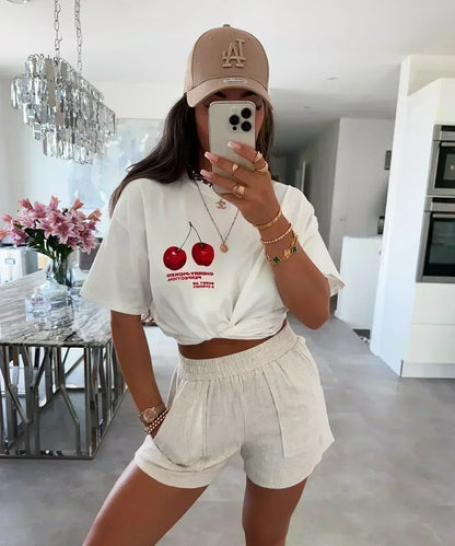 Gothic Harajuku Summer Fruits T-shirt