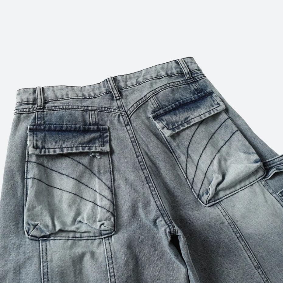 Grunge Cargo Jeans