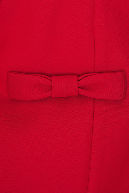 Madeline Long Sleeve Boatneck Mini Dress