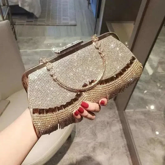 Luxury Diamond Party Evening Wedding Clutch Bag
