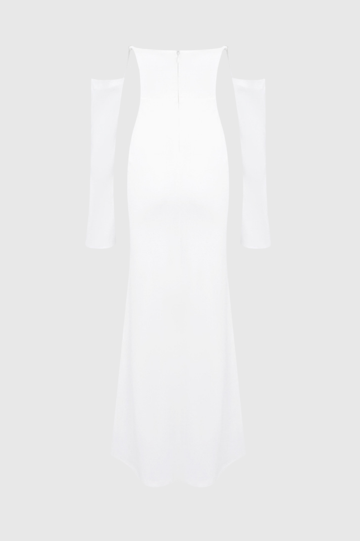 Heega Off Shoulder Corset Maxi Dress - White