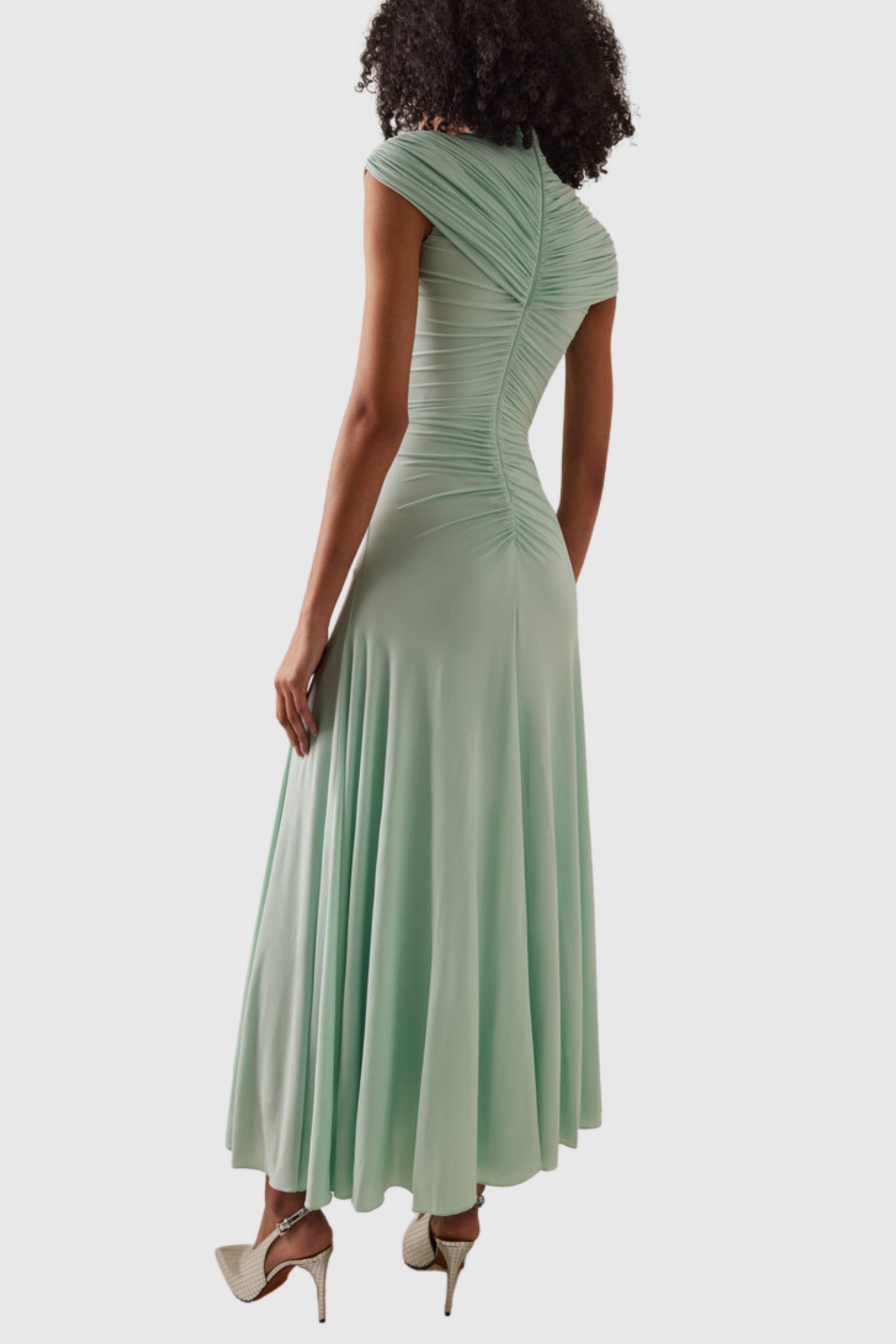 Hiraku Ruched Maxi Dress