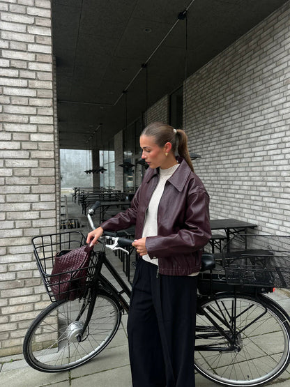 Emmy Jacket - Burgundy