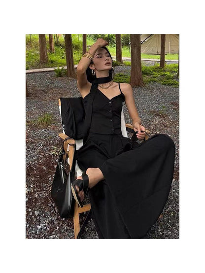 Cami Crop Top & Wide Leg Pant Coord Set