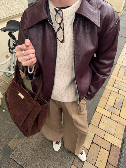 Emmy Jacket - Burgundy