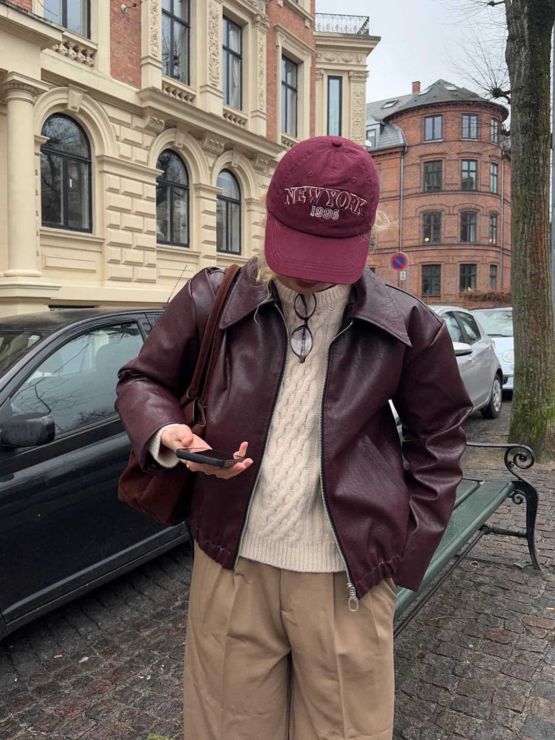 Emmy Jacket - Burgundy