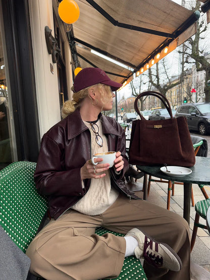 Emmy Jacket - Burgundy