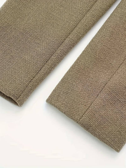 Classic Style Olive Green Cardigan