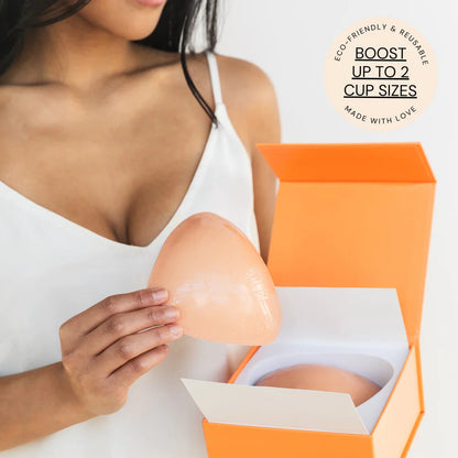 Volume-boosting bra/bikini inserts