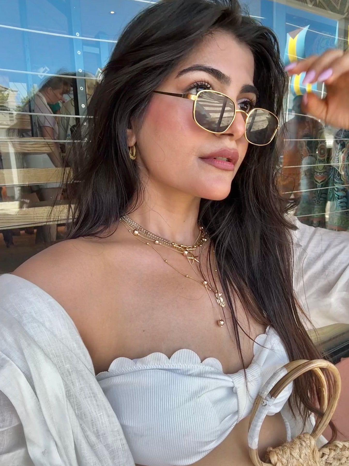 Bralette Top & Crochet Pant Coord Set