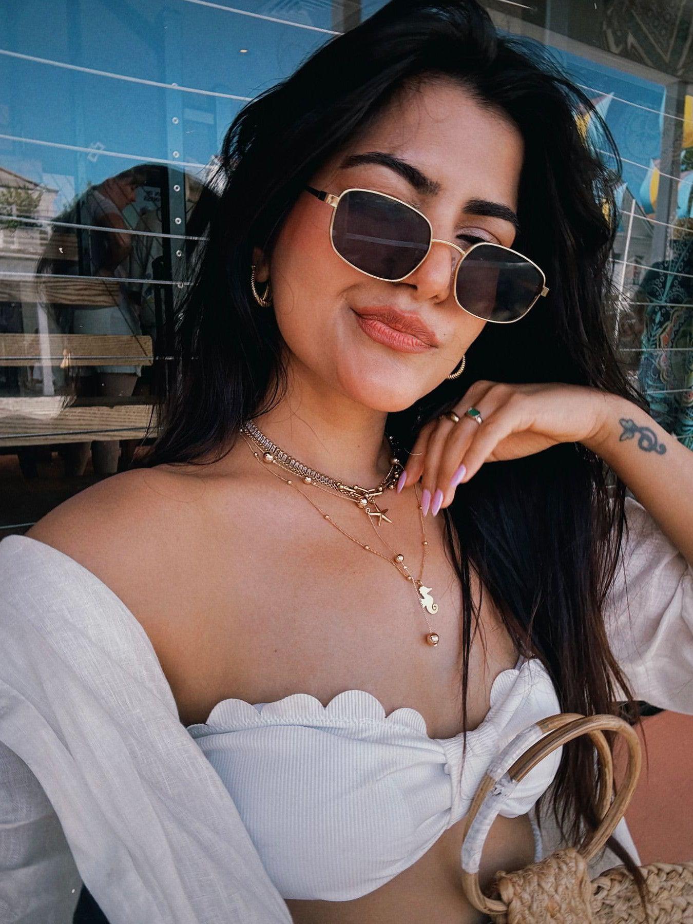 Bralette Top & Crochet Pant Coord Set