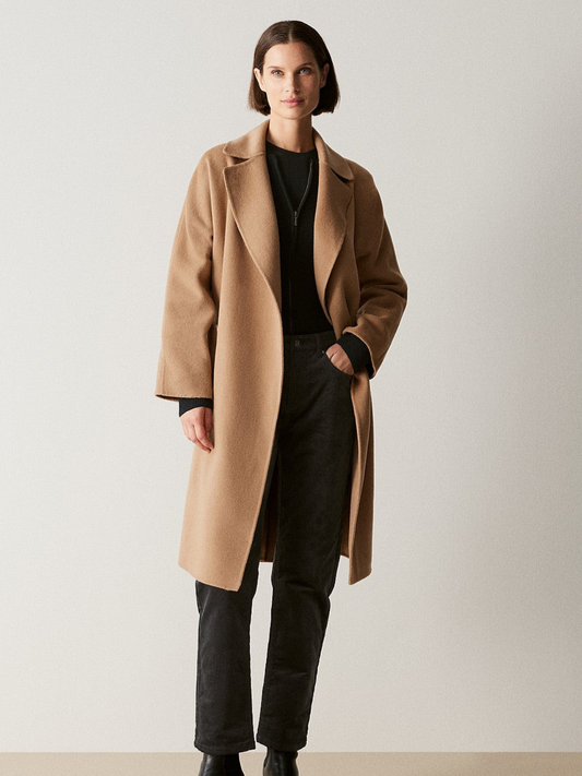 Classic Elegance Woolen Overcoat