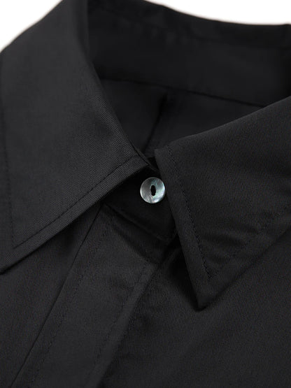 Always Elegant Polo Pockets Tied Midi Dress